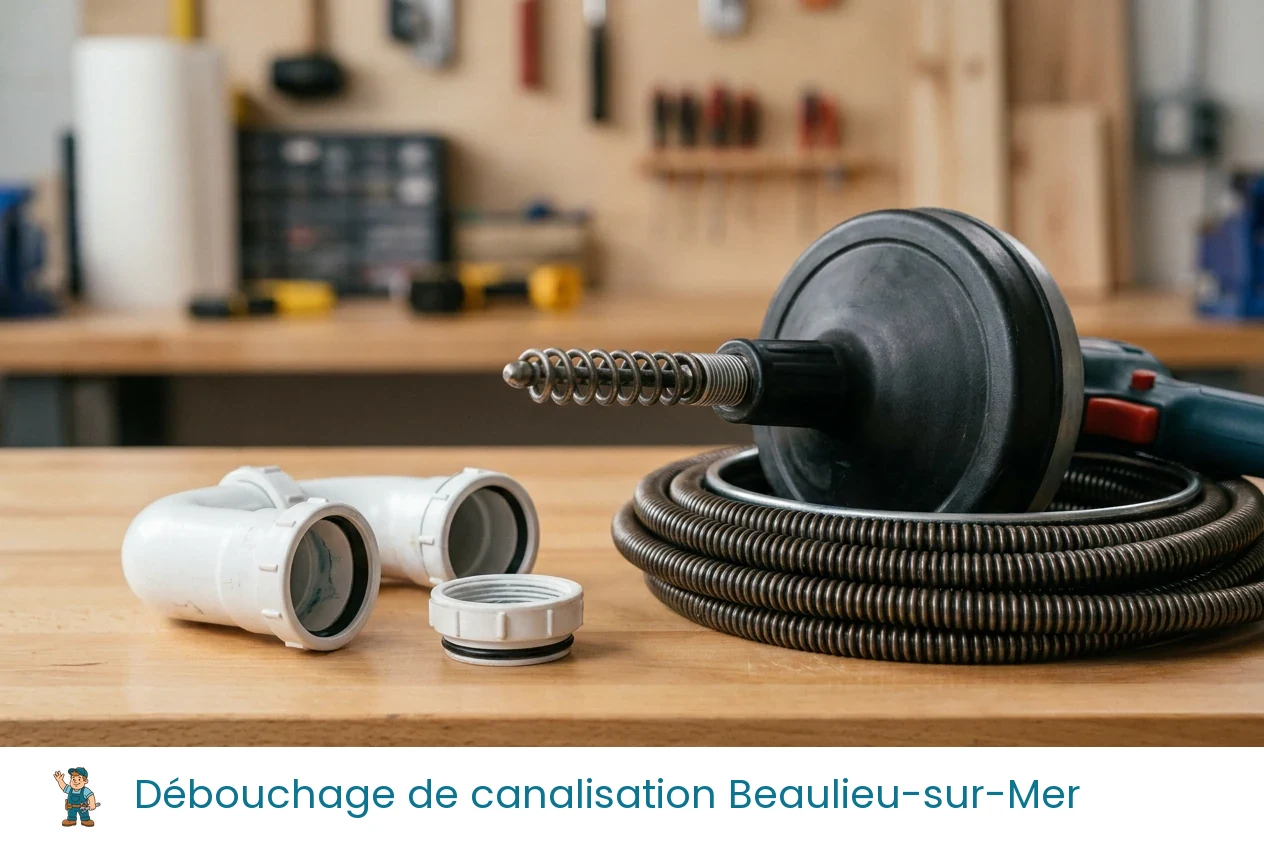 Débouchage de canalisation à Beaulieu-sur-Mer