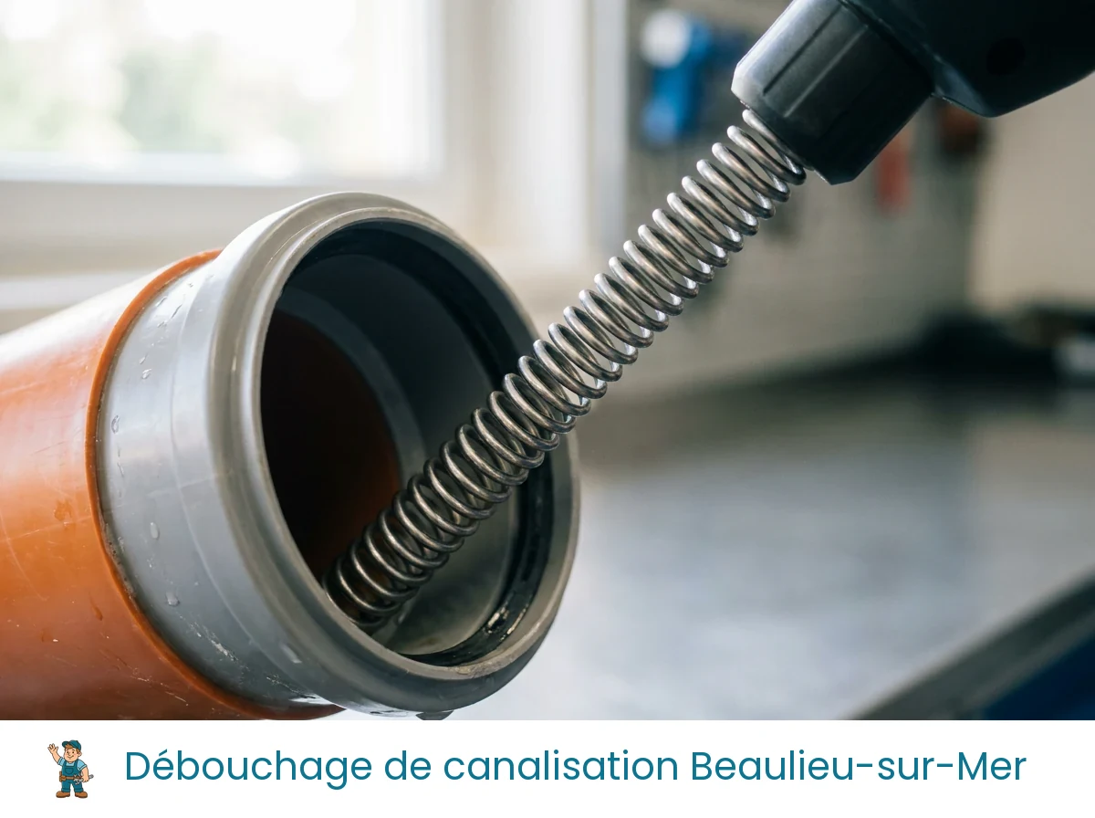 Débouchage de canalisation à Beaulieu-sur-Mer