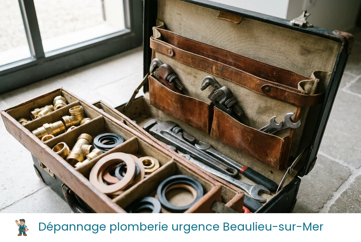 Dépannage plomberie urgence à Beaulieu-sur-Mer