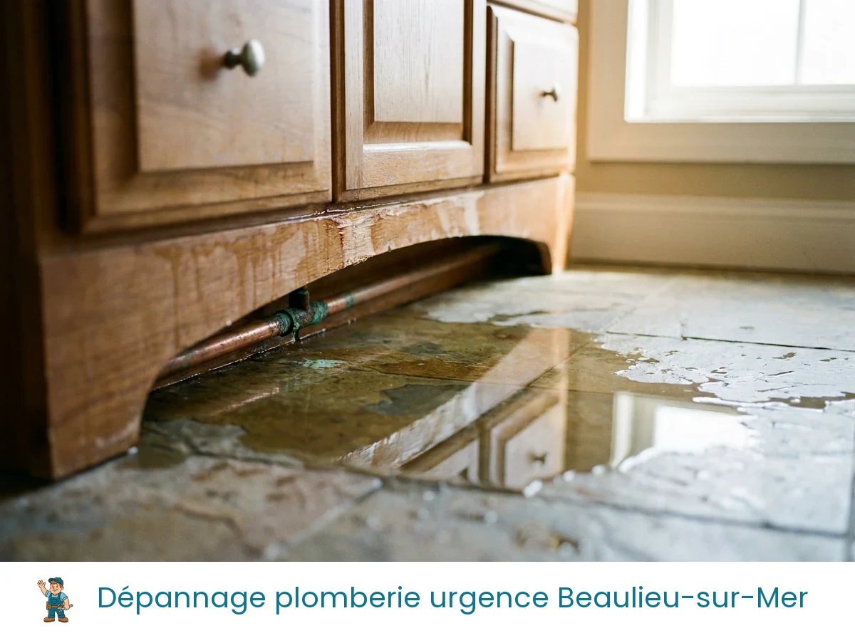 Dépannage plomberie urgence à Beaulieu-sur-Mer