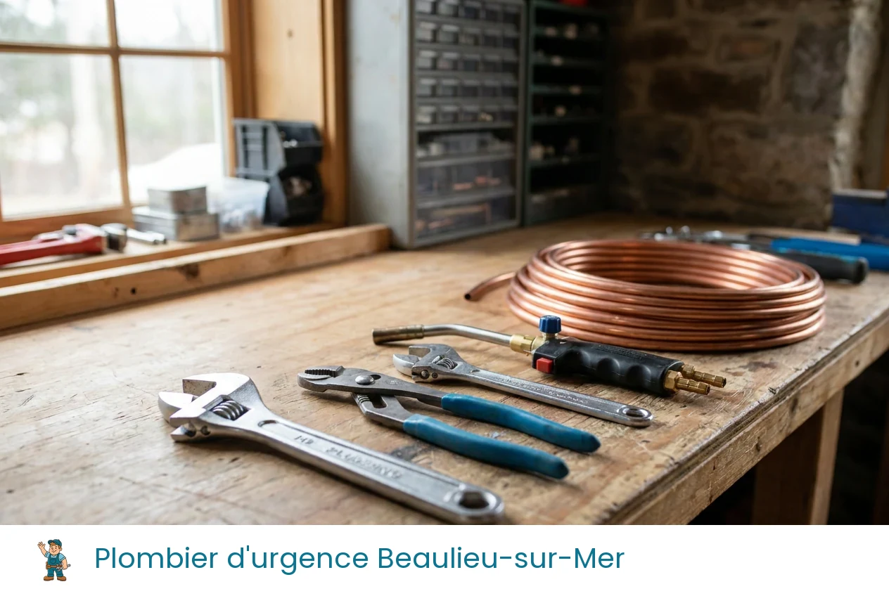 Plombier d'urgence à Beaulieu-sur-Mer