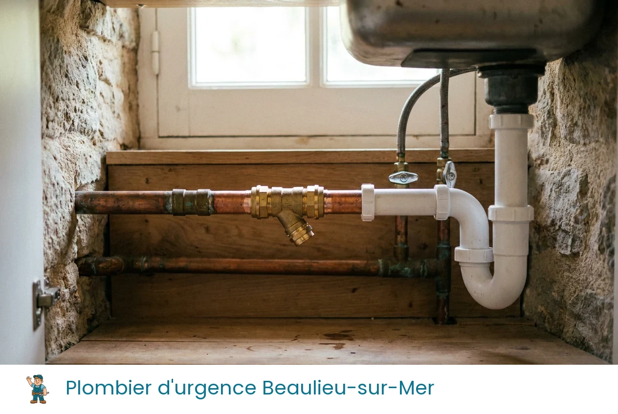 Plombier d'urgence à Beaulieu-sur-Mer
