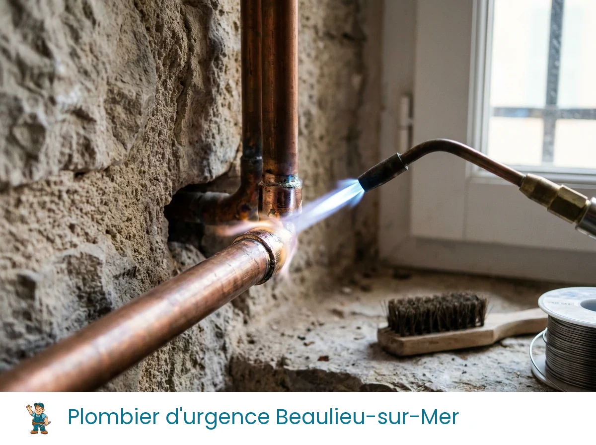 Plombier d'urgence à Beaulieu-sur-Mer