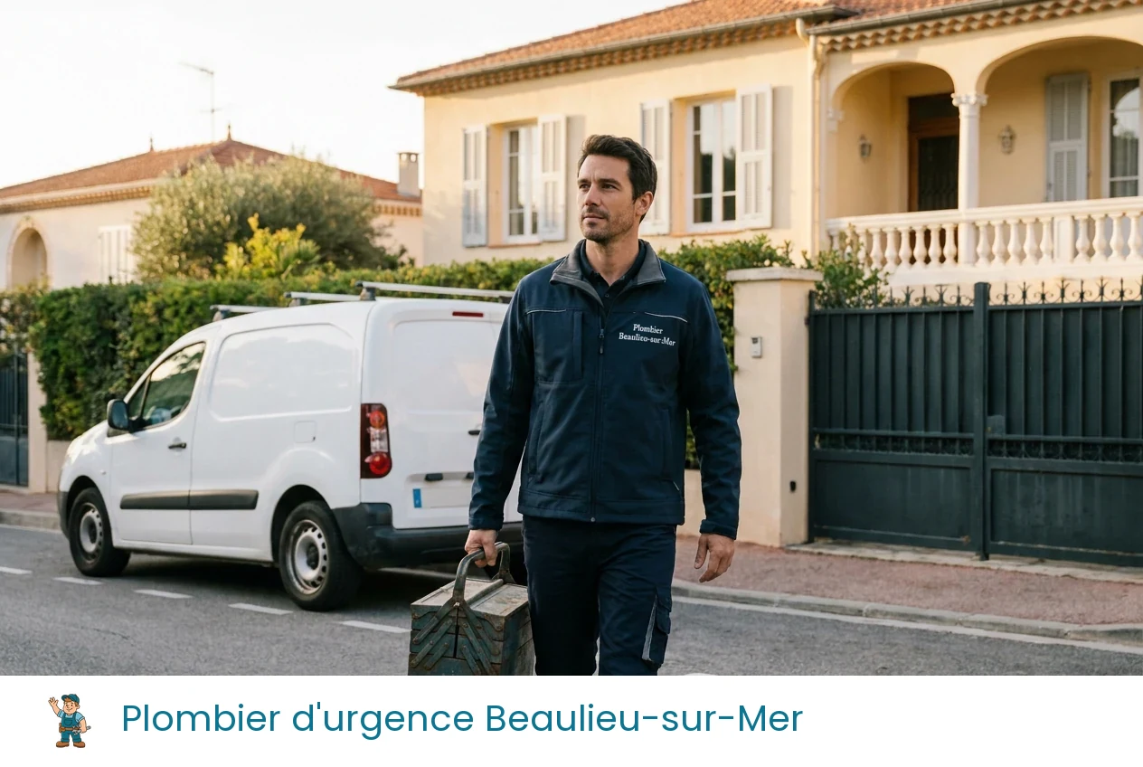 Plombier d'urgence à Beaulieu-sur-Mer