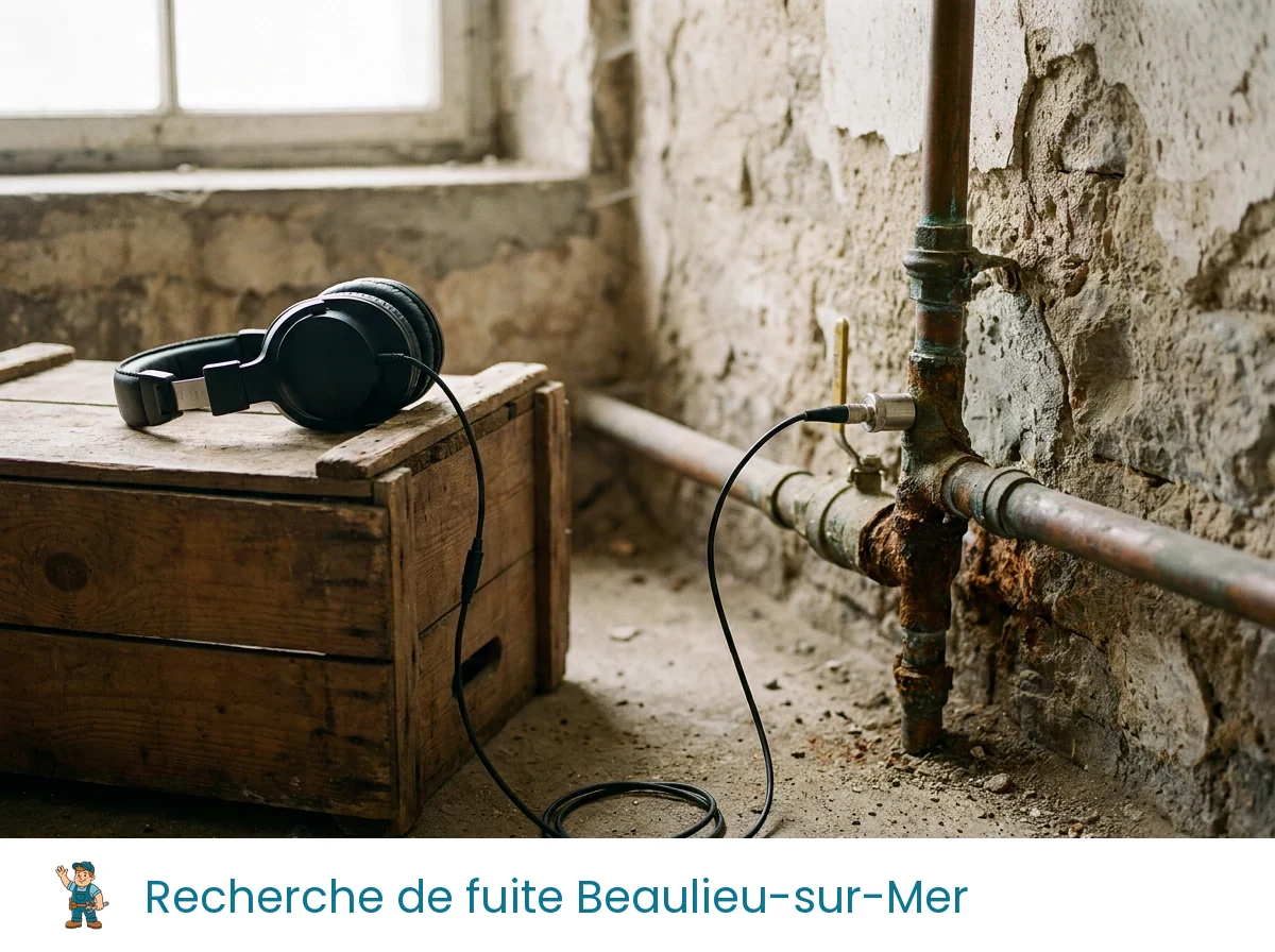 Recherche de fuite à Beaulieu-sur-Mer