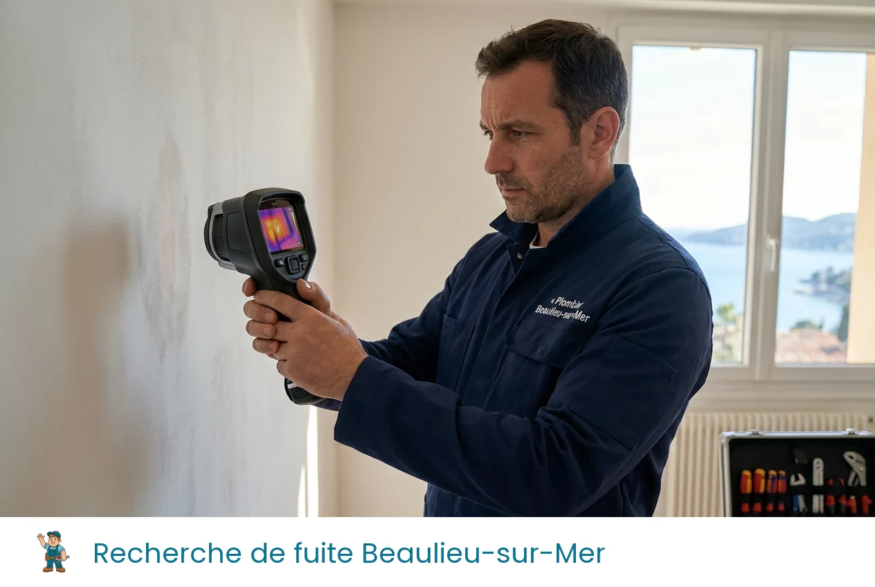 Recherche de fuite à Beaulieu-sur-Mer