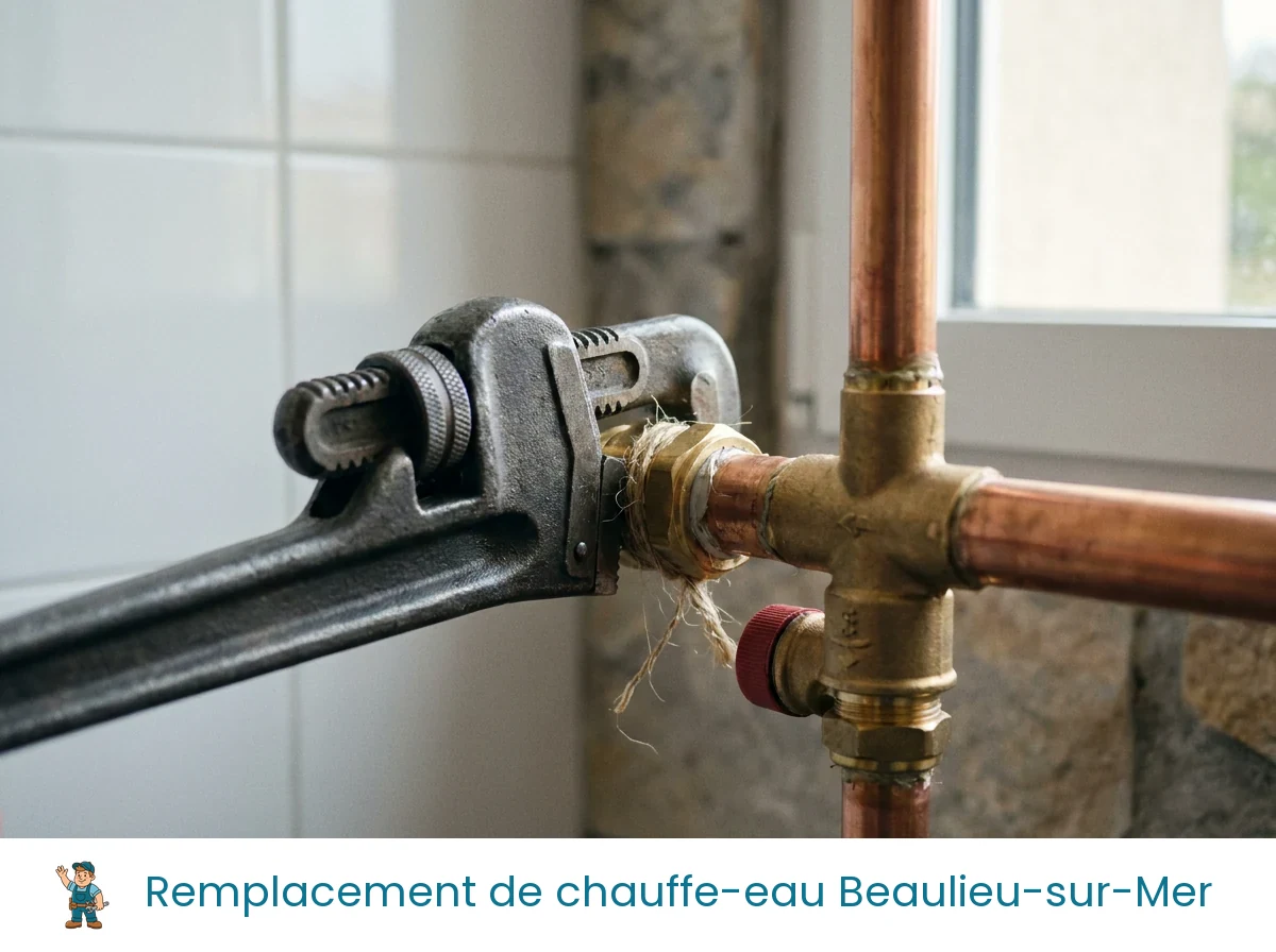 Remplacement de chauffe-eau à Beaulieu-sur-Mer
