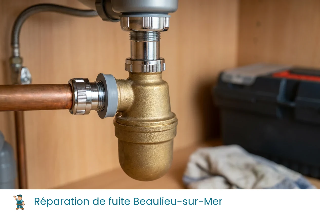 Réparation de fuite à Beaulieu-sur-Mer