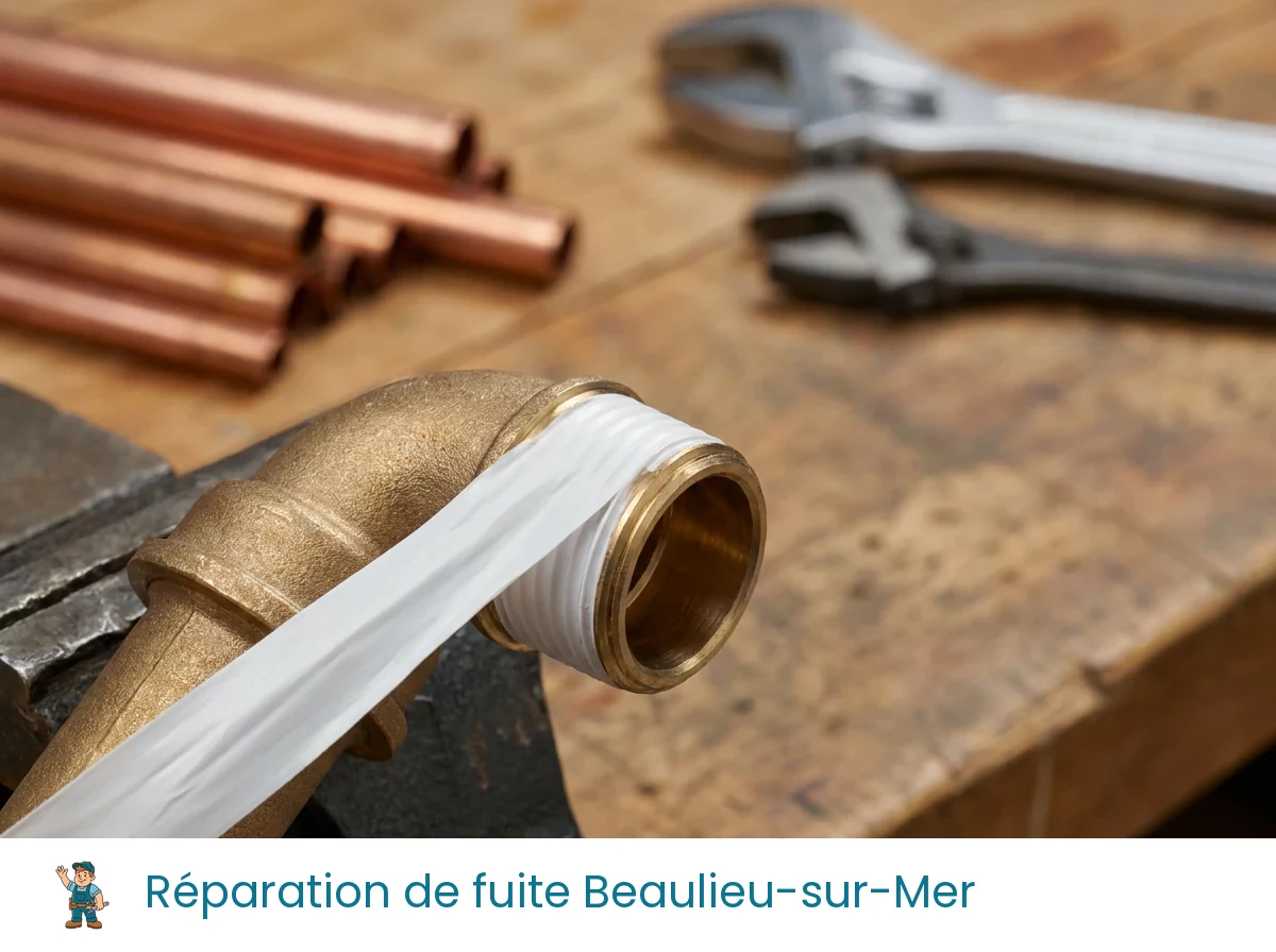 Réparation de fuite à Beaulieu-sur-Mer